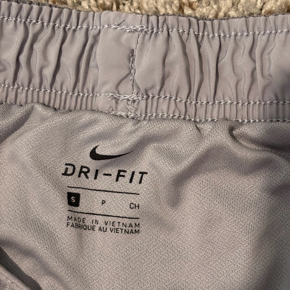 Nike Women's Athletic Shorts - Orange, Gray, and Blue - Picture 3 of 4